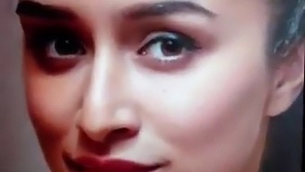 Shraddha Kapoor Gets Covered In Cum With Lube And Sex Toy