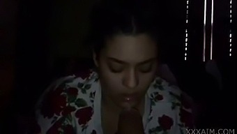 Interracial Porn Featuring An Arab Girl Sucking A Big Penis