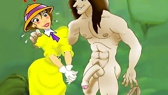 Tarzan And Teen Jane Got Involved In Hardcore Intercourse.