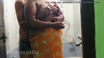 Desi Couple Indulges In Steamy Shower Session With Big Cock