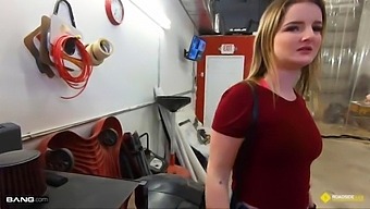 Pov Video Of A Teen Getting Fucked By A Mechanic In The Garage