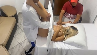 My Wife Gets Examined By A Gynecologist But I Catch Him Having Sex With Her In This Ntr Video