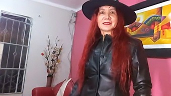 The Stunning Milf Goddess Transforms Into A Seductive Halloween Witch
