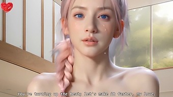 Enjoy A Wet And Wild Pov Experience With An Asian Ai-Generated Waifu