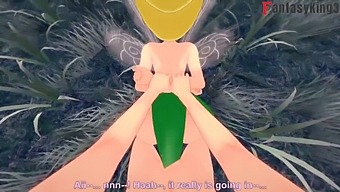 Tinker Bell And Another Fairy Engage In Sexual Activity While A Third Fairy Watches | Peter Pank | Short (Full On Red)