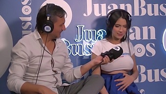 Pregnant Ambarprada With Big Tits Using Sex Machine For Female Orgasm