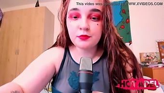 Watch A Sexy Redhead Teen Eat Chips And Indulge In Asmr