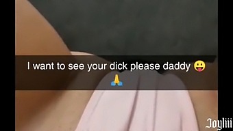 Snapchat Sexting With Best Friend'S Father Leads To Orgasm - Joyliii