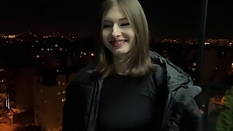 Russian College Girl Sells Sex To A Student For Money