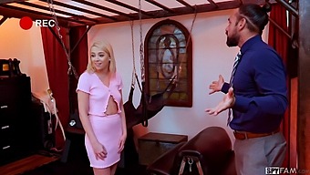 Madison Summers Surprises Her Stepdad With A Wild Dungeon Sex Session