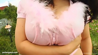Kristi'S Big Natural Tits Get A Rough Treatment In This Video