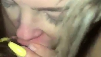 Blonde Girlfriend'S Superior Oral Skills Showcased In Video